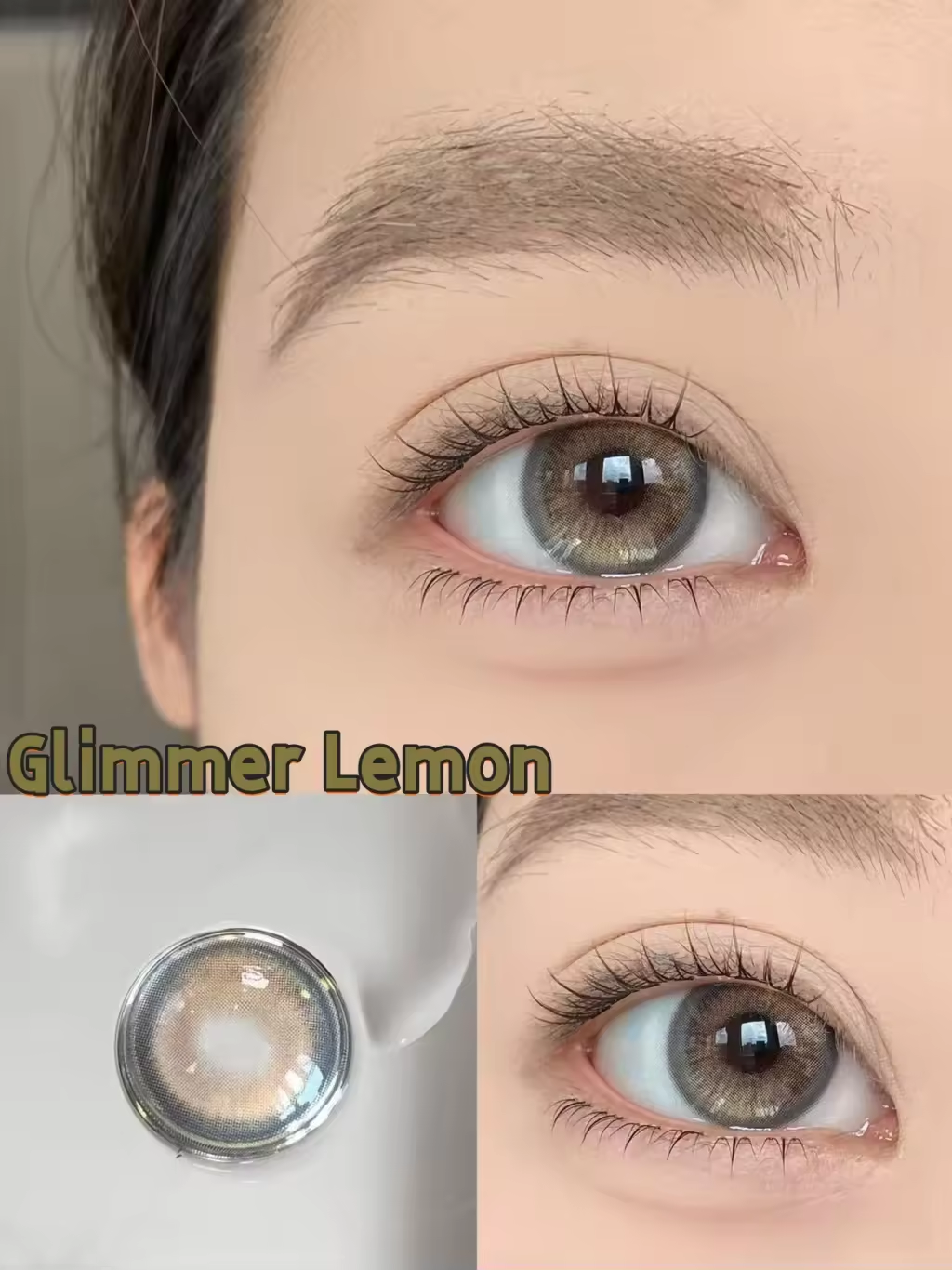 Glimmer Lemon Kleurlenzen (jaarlenzen) - Colorvisions