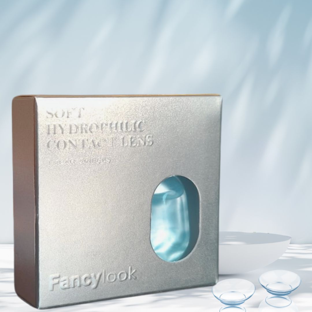 Transparante Soft Hydrophilic Jaarlenzen Comfort+ contactlenzen - Colorvisions