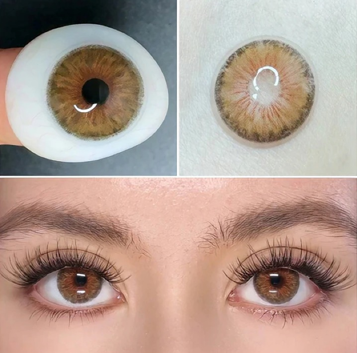 Cleopatra hazel Kleurlenzen (jaarlenzen) - Colorvisions