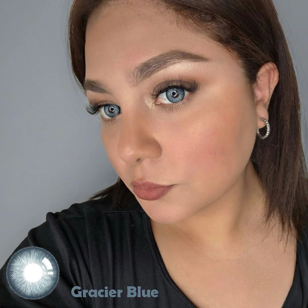 Glacier blue Kleurlenzen (jaarlenzen)