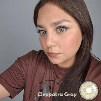 Cleopatra gray Kleurlenzen (jaarlenzen) - Colorvisions