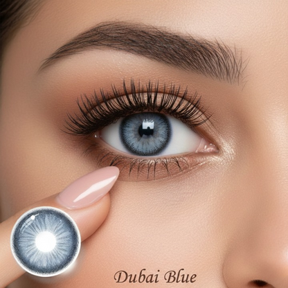 Dubai Blue Kleurlenzen (jaarlenzen) - Colorvisions