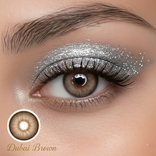 Dubai brown Kleurlenzen (jaarlenzen) - Colorvisions