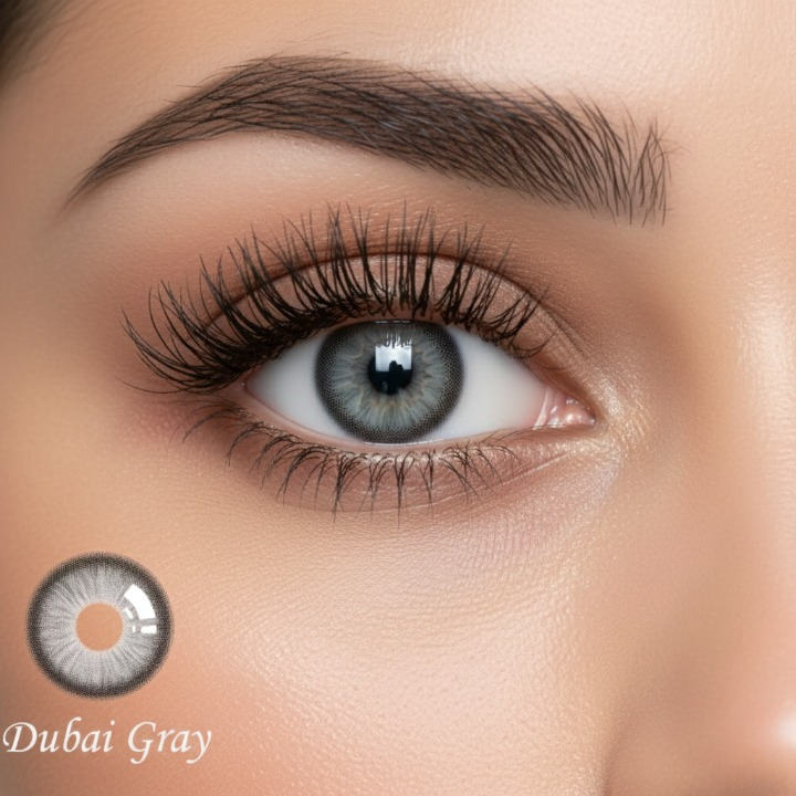 Dubai Gray Kleurlenzen (jaarlenzen) - Colorvisions