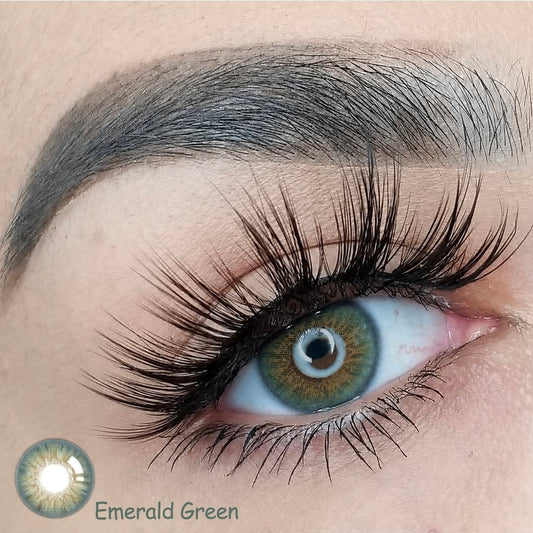 NIEUW! Emerald Green Kleurlenzen (jaarlenzen) - Colorvisions