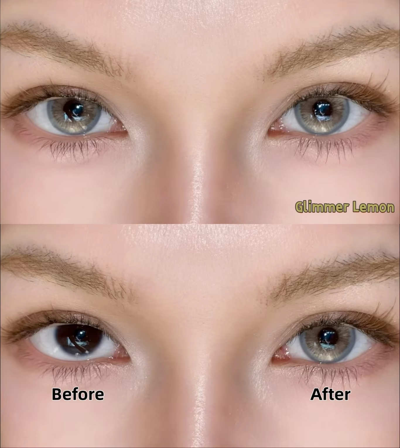 Glimmer Lemon Kleurlenzen (jaarlenzen) - Colorvisions