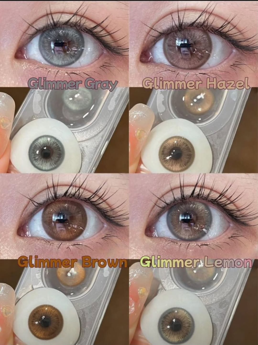 Glimmer Lemon Kleurlenzen (jaarlenzen) - Colorvisions