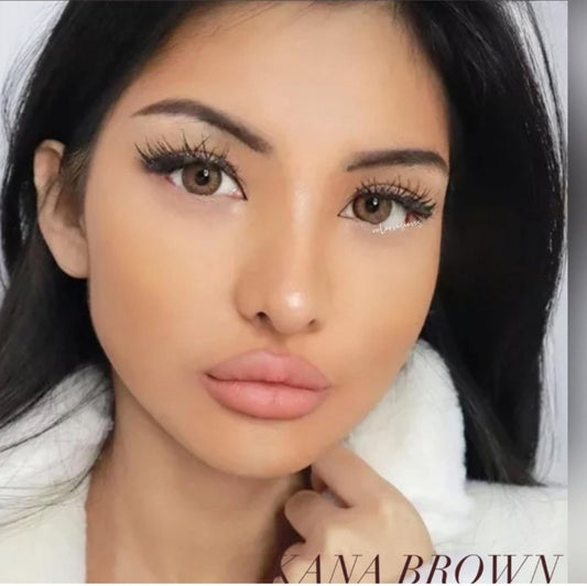 Kana brown Kleurlenzen (jaarlenzen) - Colorvisions