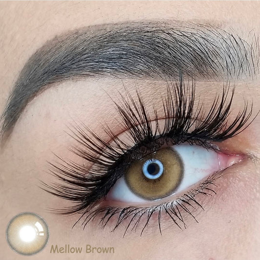 NIEUW! Mellow Brown Kleurlenzen (jaarlenzen) - Colorvisions