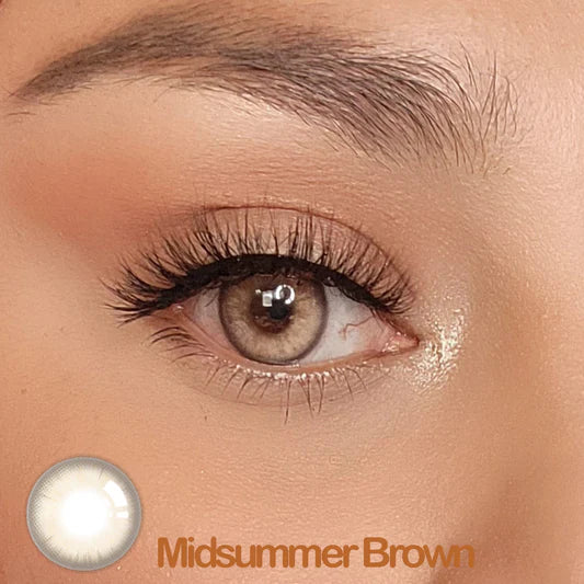 Midsummer Brown Kleurlenzen (jaarlenzen) - Colorvisions