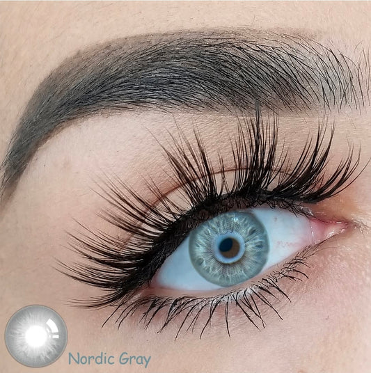 NIEUW! Nordic Gray Kleurlenzen (jaarlenzen) - Colorvisions