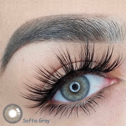 NIEUW! Softia Gray  Kleurlenzen (jaarlenzen) - Colorvisions
