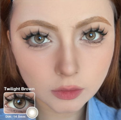 Twilight Brown Kleurlenzen (jaarlenzen)