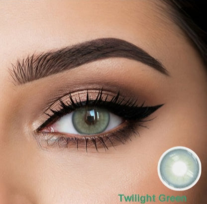 Twilight Green Kleurlenzen (jaarlenzen)