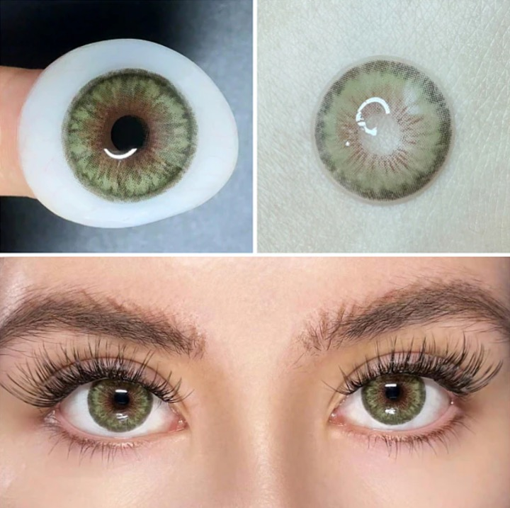 Cleopatra green Kleurlenzen (jaarlenzen) - Colorvisions