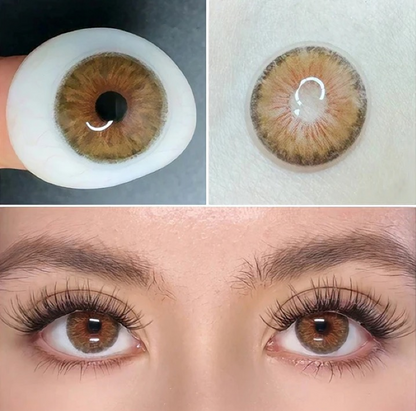 Cleopatra hazel Kleurlenzen (jaarlenzen) - Colorvisions