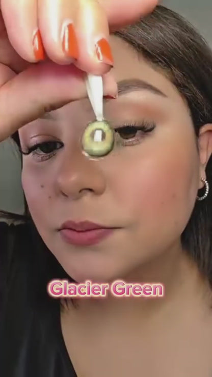 Glacier green Kleurlenzen (jaarlenzen)