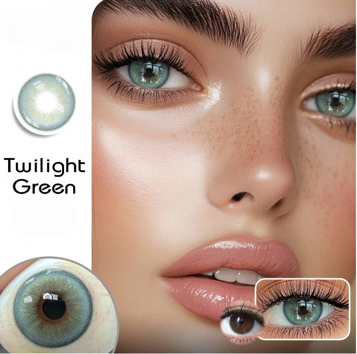 Twilight Green Kleurlenzen (jaarlenzen)